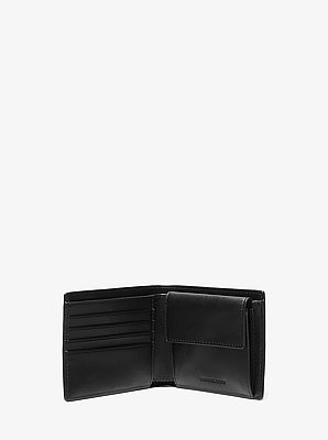 Cooper Logo and Striped Billfold Wallet