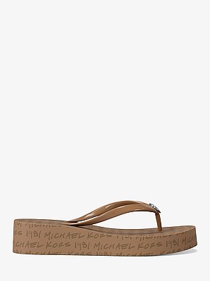 Chancla Bedford con logotipo