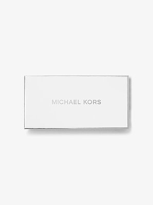 Jet Set Large Signature Logo Snap-Front Wallet