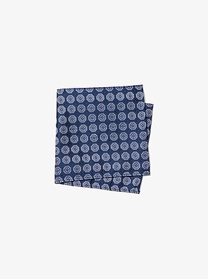 Silk Tie and Printed Pocket Square Gift Set