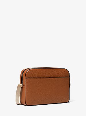 Borsa utility a tracolla Hudson in pelle martellata