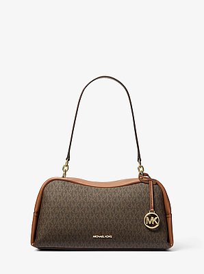 Cecily Medium Signature Logo Shoulder Bag
