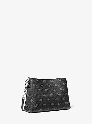 Christina Small Signature Logo Crossbody Bag