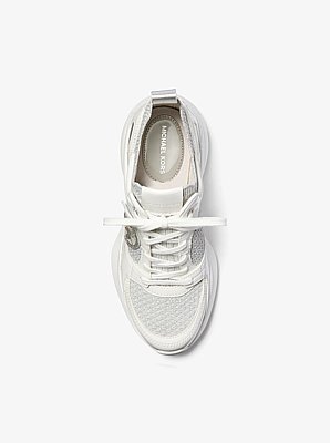 Sneaker Zuma in mesh con inserti metallizzati