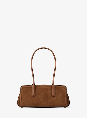 Laila Small Suede Shoulder Bag
