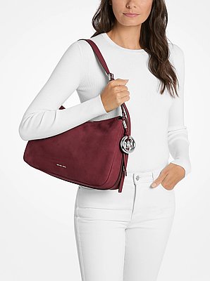 Nolita Medium Nubuck Shoulder Bag