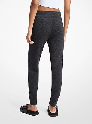 Wool and Cashmere Blend Joggers