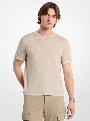 Linen and Cotton T-Shirt