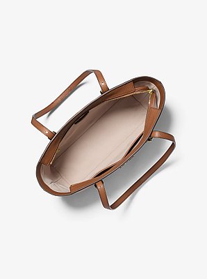 Quinn Medium Pebbled Leather Tote Bag