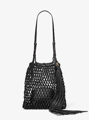 Bolso de hombro Loli en macram&eacute;