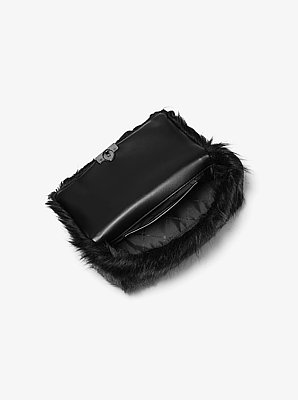 Tribeca Large Faux Fur Shoulder Bag