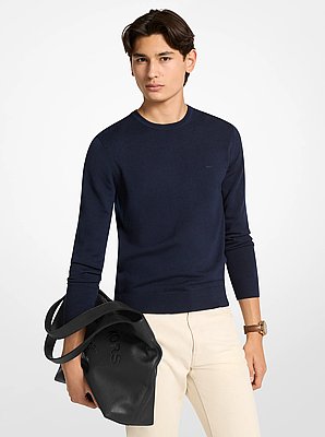 Cooper Small Logo Embossed Tote Bag