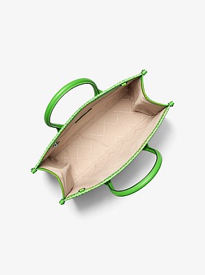 Sac fourre-tout Mirella de taille moyenne &agrave; logo ombr&eacute;