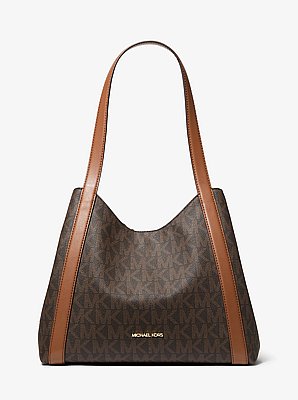 Rosemary Large Signature Logo Shoulder Bag