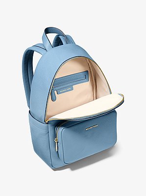 Mochila Tanner mediana de piel granulada