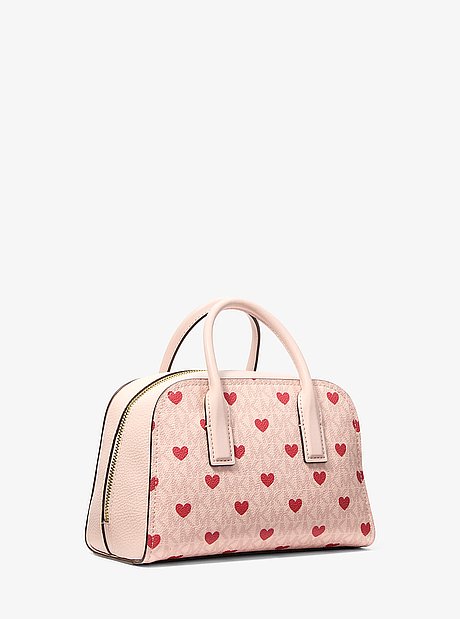 Ashton Small Printed Signature Logo Messenger Bag