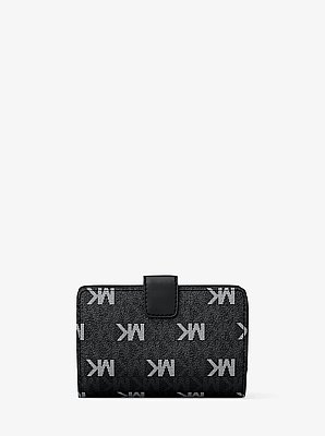 Jet Set Travel Medium Signature Logo Billfold Wallet