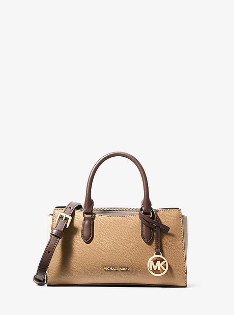Arden Small Color-Block Messenger Bag