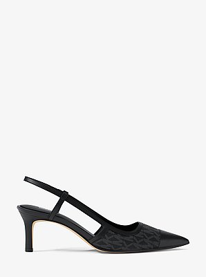 Slingpumps Alora mit Signature-Logomuster