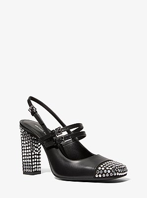 Matilda Studded Leather Pump