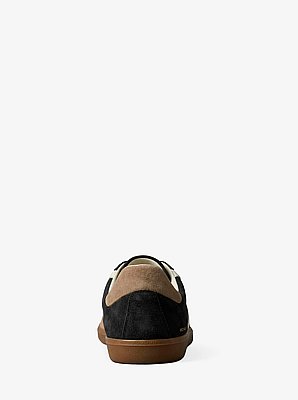 Jovie Color-Block Suede Sneaker