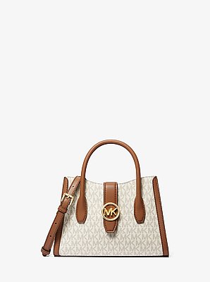 Bolso satchel Gabby peque&ntilde;o con logotipo