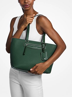 Bolso tote Jet Set Travel mediano de piel granulada