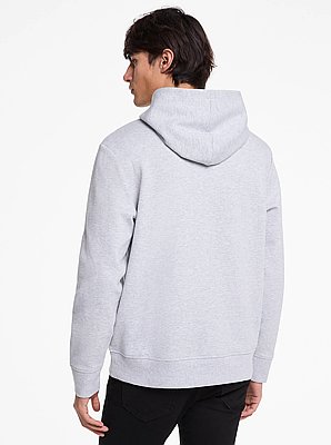 Logo Cotton Blend Hoodie