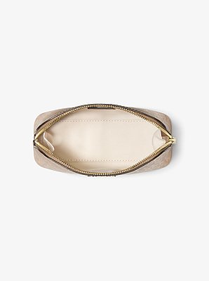 Jet Set Small Metallic Signature Logo Travel Kit
