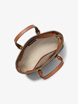 Petit sac &agrave; bandouli&egrave;re convertible Quinn en cuir grain&eacute;