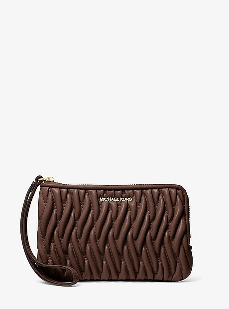 Bolso de pulsera Jet Set Travel peque&ntilde;o con matelass&eacute;