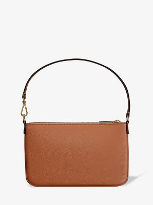 Bolso de pulsera Jet Set peque&ntilde;o convertible de piel granulada