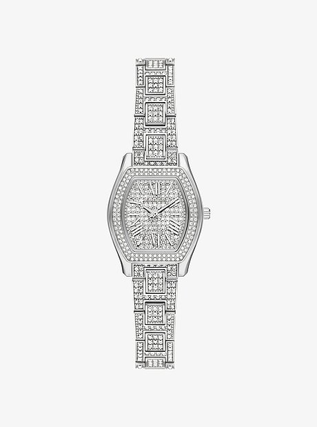 Orologio Chelsea petite tonalit&agrave; argento con pav&eacute;
