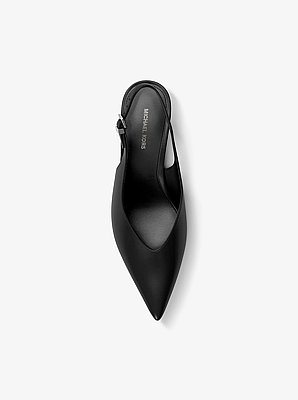 Tonya Leather Slingback Pump