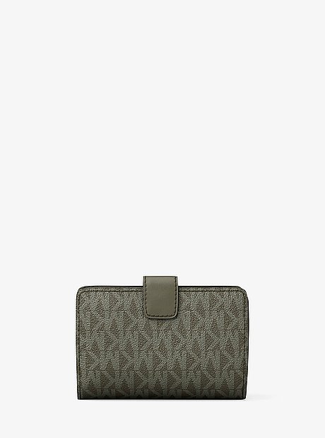 Jet Set Travel Medium Signature Logo Wallet