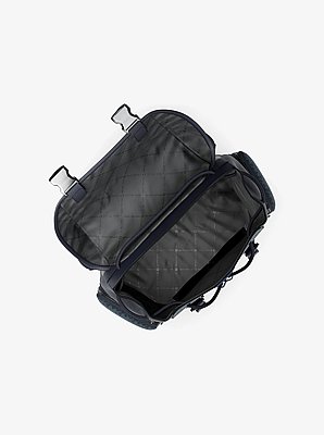 Cooper Medium Striped Signature Logo City Backpack