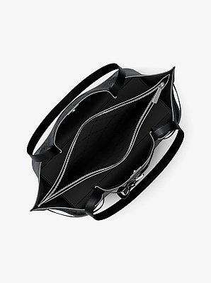 Emilia Large Signature Logo Tote Bag