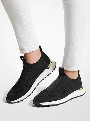 Bodie Logo Tape Mesh Slip-On Trainer