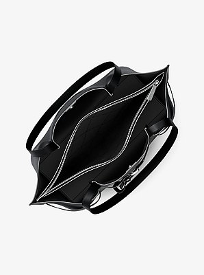 Emilia Large Pebbled Leather Tote Bag