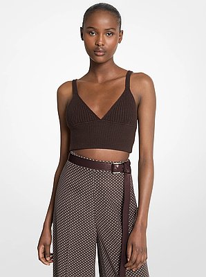 Stretch Cashmere Bralette