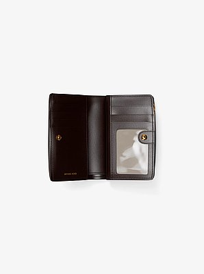 Bryant Medium Logo Embossed Leather Wallet