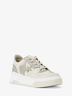 Zapato deportivo Lexi con adornos y mezcla de materiales