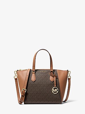 Lorita Small Signature Logo Crossbody Bag