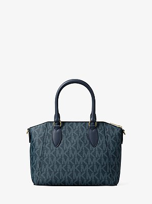 Sienna Small Signature Logo Satchel