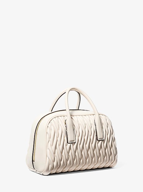 Ashton Small Matelass&eacute; Messenger Bag