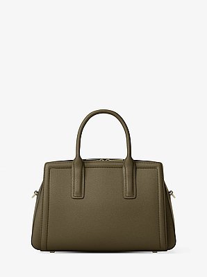 Bolso satchel Laila mediano de piel