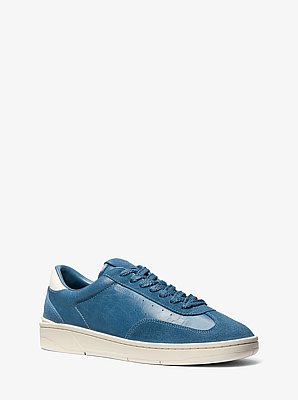 Sneaker Wilton in pelle liscia e scamosciata
