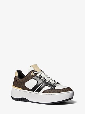 Ryder Mixed-Media Platform Sneaker