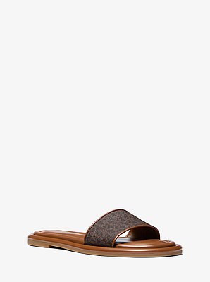 Dana Signature Logo Slide Sandal
