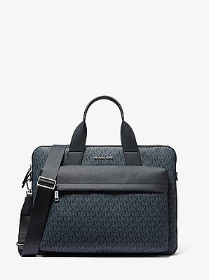 Mallette Pacey avec poche de taille moyenne &agrave; logo Signature